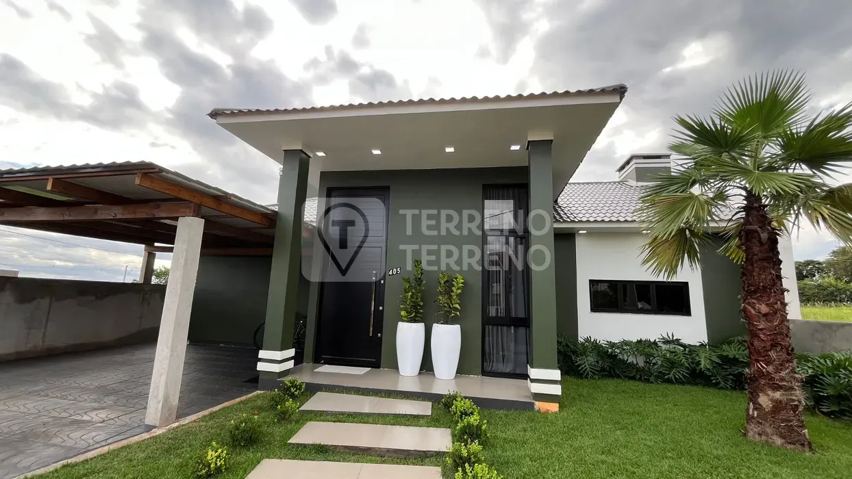 Casa moderna c\ ambientes integrados 
